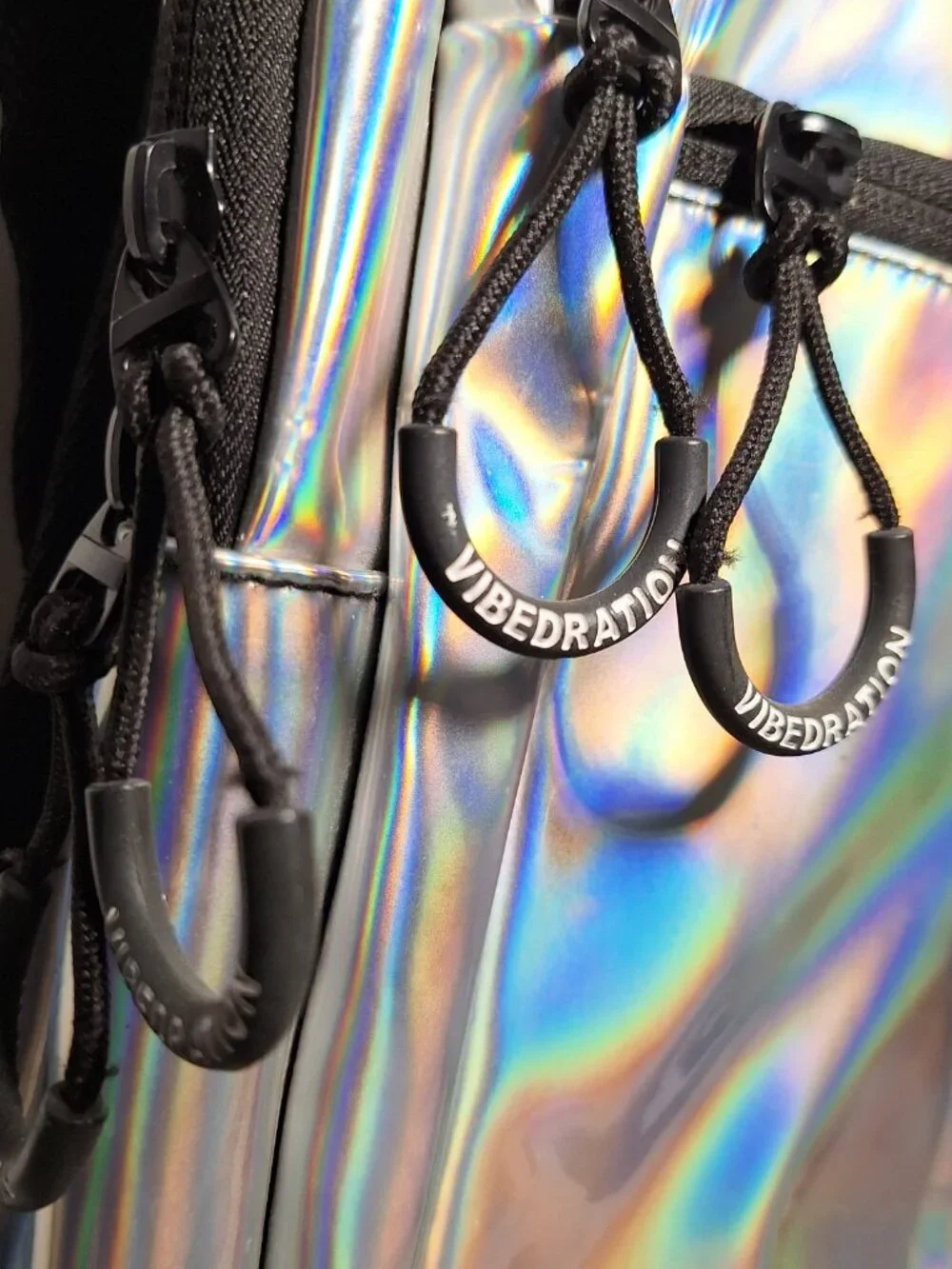 Vibedration Hydration Backpack w/o bladder - Holographic - Silver - Used